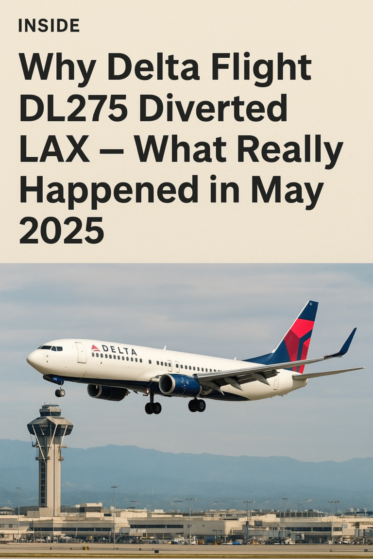 delta flight dl275 diverted lax