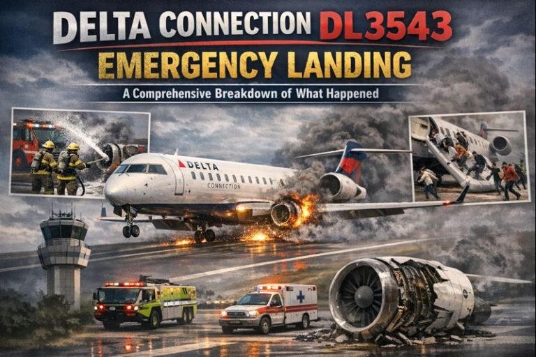 delta connection dl3543 emergency landing