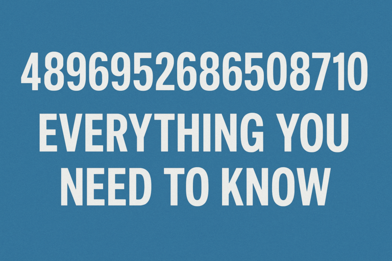 4896952686508710: Everything You Need to Know