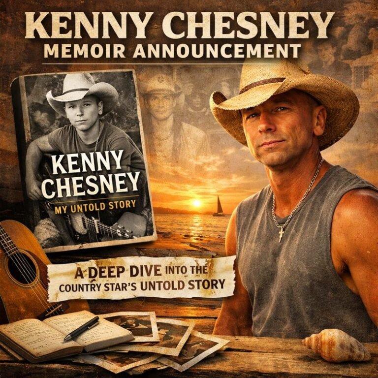 kenny chesney memoir announcement