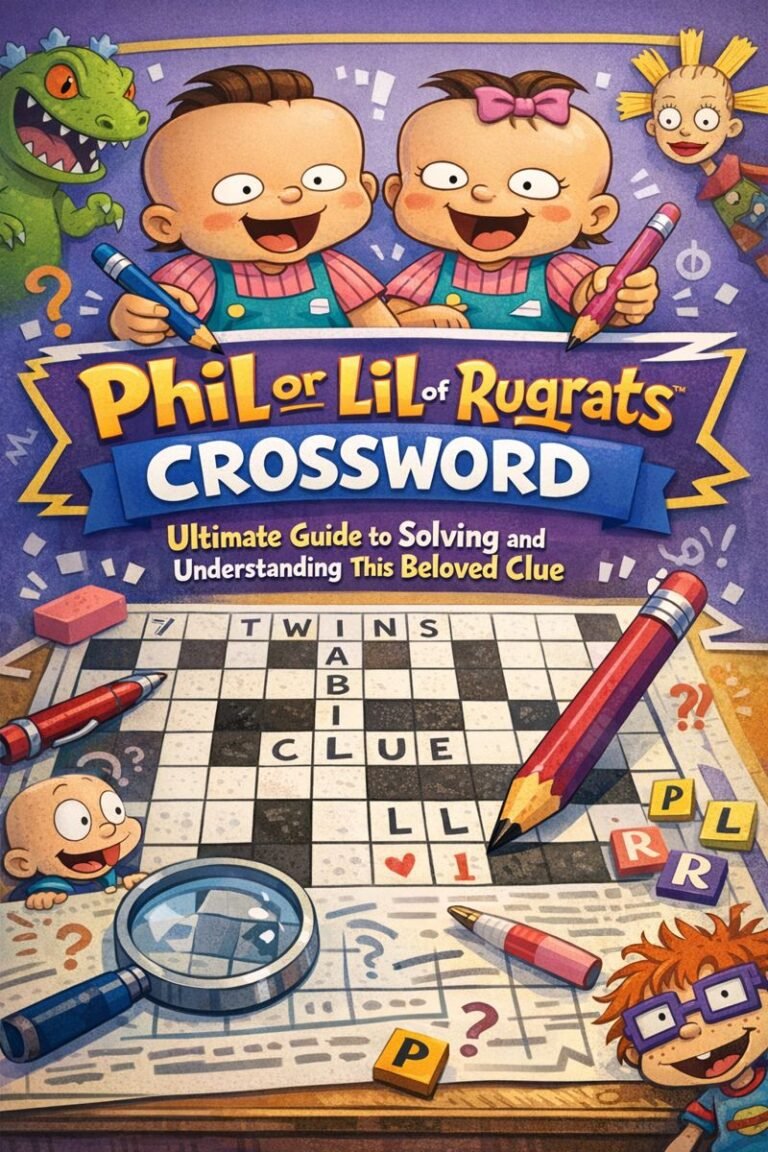 phil or lil of rugrats crossword
