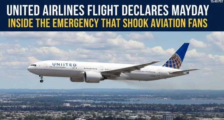 united airlines flight declares mayday