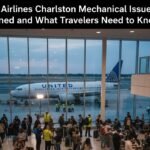 united airlines charleston mechanical issue