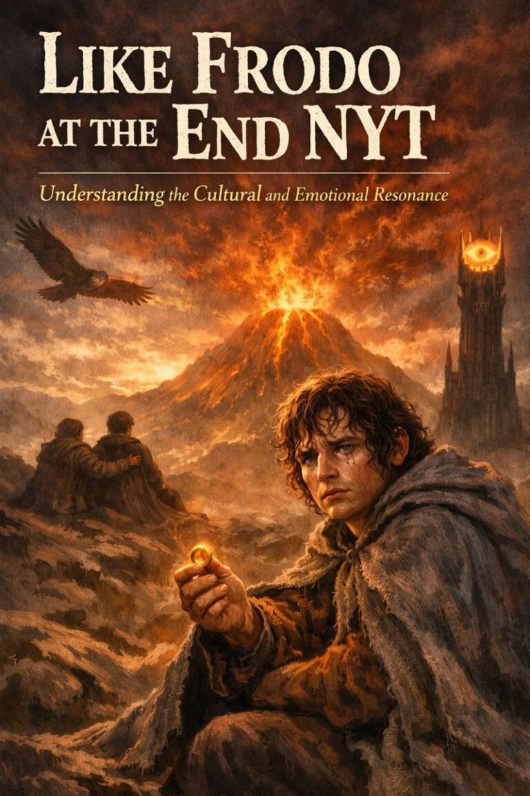 like frodo at the end nyt