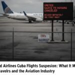 united airlines cuba flights suspension
