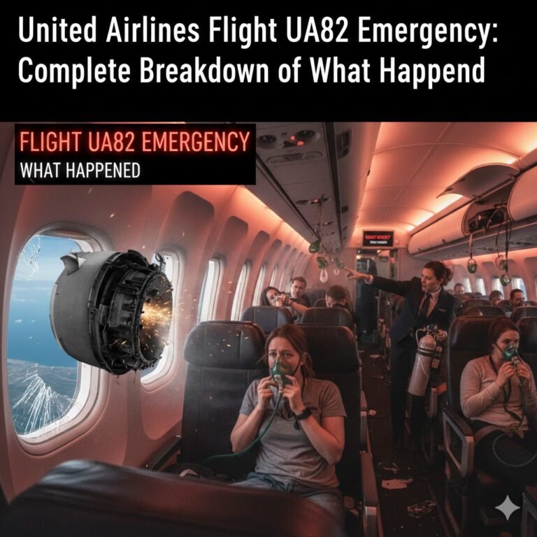 united airlines flight ua82 emergency