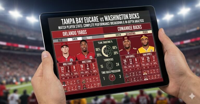Tampa Bay Buccaneers vs Washington Commanders Match Player Stats: Complete Performance Breakdown