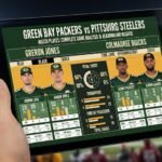 green bay packers vs pittsburgh steelers match player stats