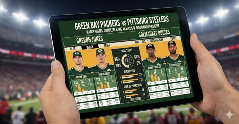 Green Bay Packers vs Pittsburgh Steelers Match Player Stats: Complete Game Analysis and Performance Breakdown