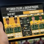 pittsburgh steelers vs green bay packers match player stats