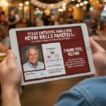 texas roadhouse employee kevin wells farewell