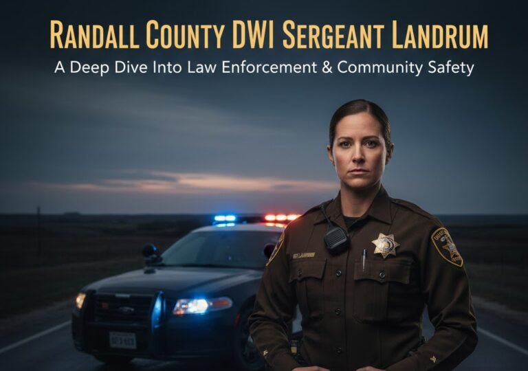 Randall County DWI Sergeant Landrum: A Deep Dive Into Law Enforcement & Community Safety randall county dwi sergeant landrum