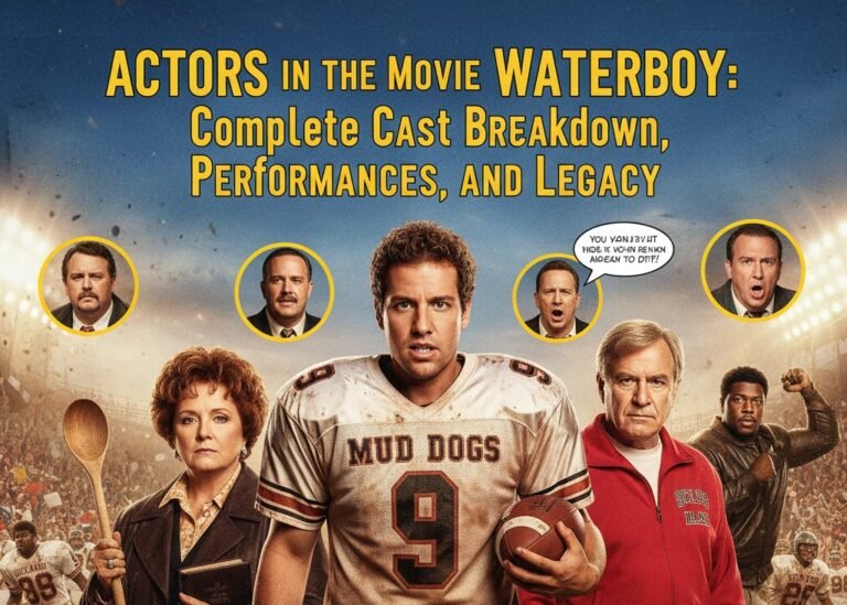 Actors in the Movie Waterboy: Complete Cast Breakdown, Performances, and Legacy