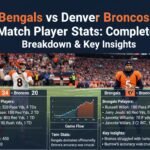 bengals vs denver broncos match player stats