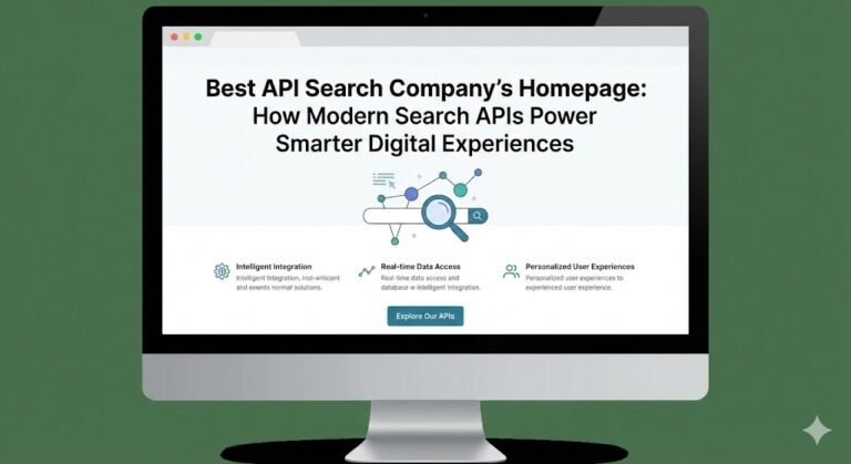 best api search company's homepage