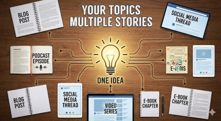 Your Topics Multiple Stories: How One Idea Can Create Endless Engaging Content