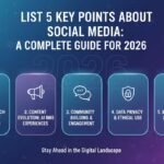 list 5 key points about social media