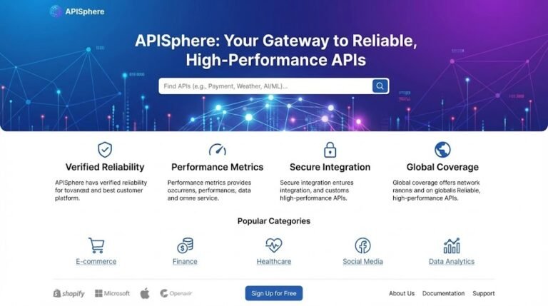 best api search company's homepage