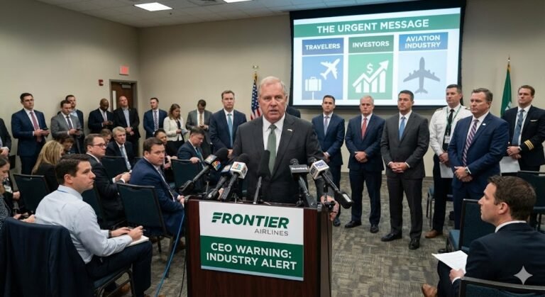 frontier airlines ceo warning