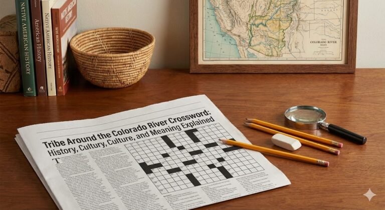 tribe around the colorado river crossword
