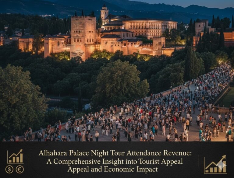alhambra palace night tour attendance revenue