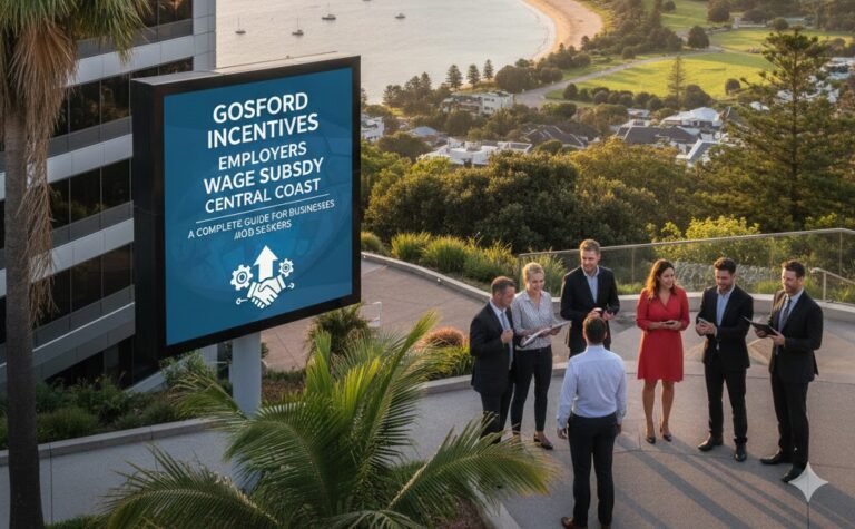 gosford incentives employers wage subsidy central coast