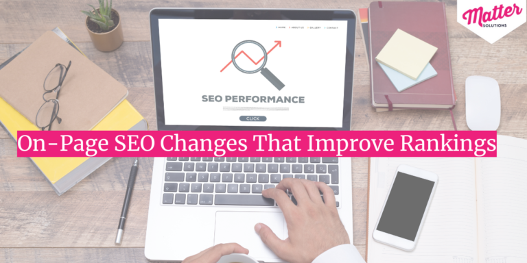 On-Page SEO Changes