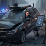 uber self driving backup driver causes accident liability insurance
