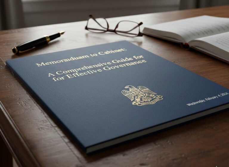 memorandum to cabinet