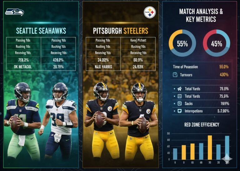 Seahawks vs Pittsburgh Steelers Match Player Stats: Complete Breakdown and Analysis