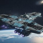 space force orbital warship carrier
