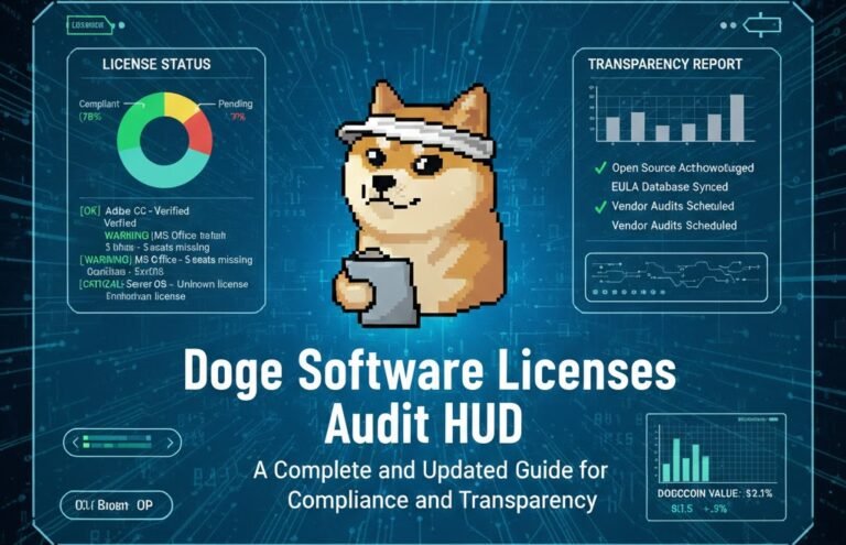 Doge Software Licenses Audit HUD: A Complete and Updated Guide for Compliance and Transparency