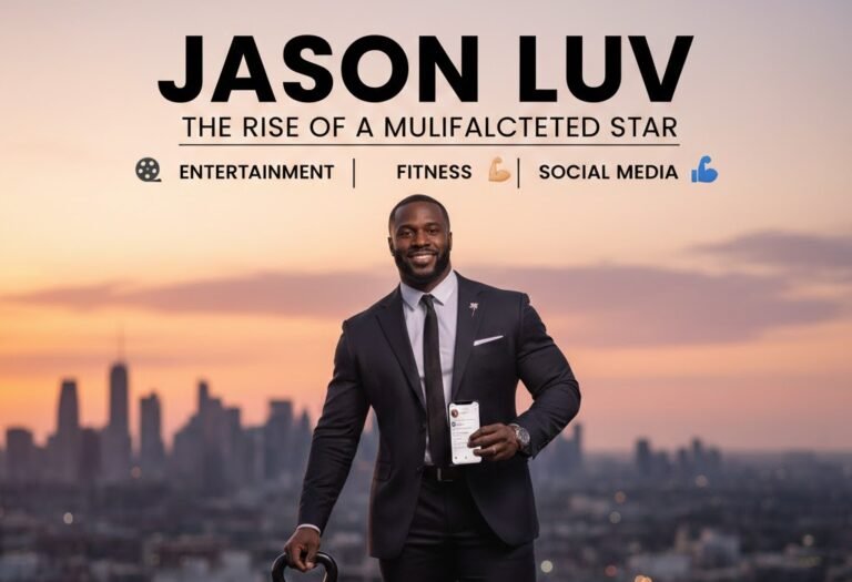 Jason Luv – The Rise of a Multifaceted Star in Entertainment, Fitness, and Social Media