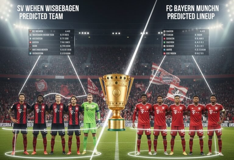 sv wehen wiesbaden vs bayern munich lineups