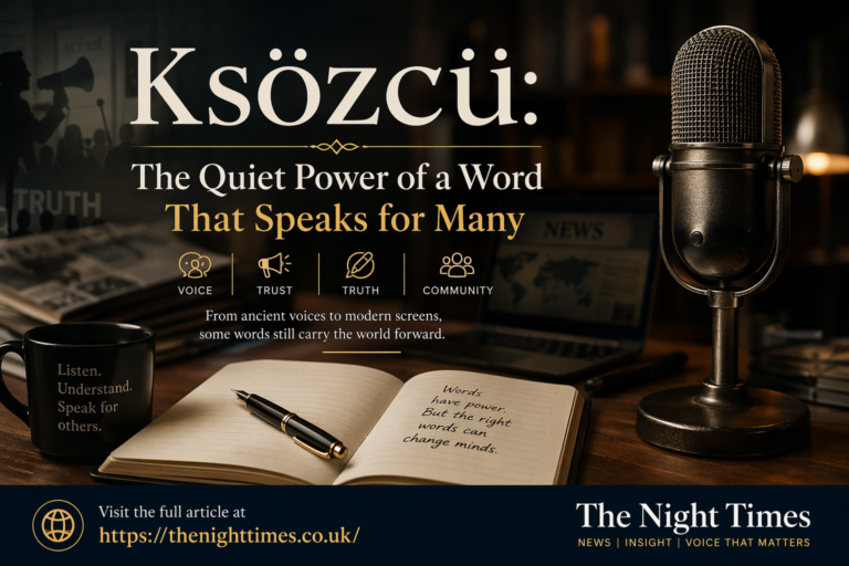 Ksözcü: The Quiet Power of a Word That Speaks for Many