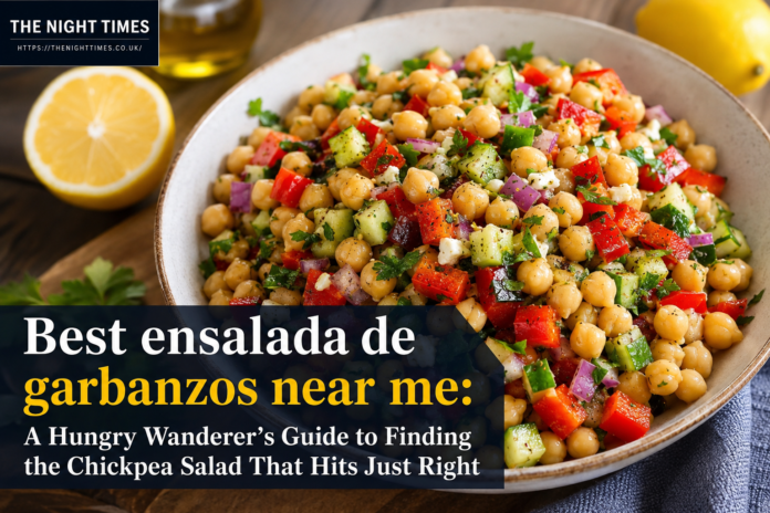 Best ensalada de garbanzos near me