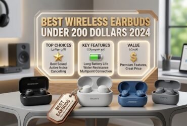 Best wireless earbuds under 200 dollars 2024