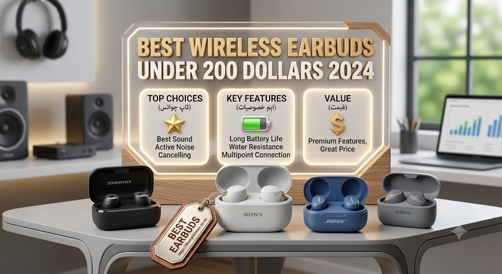 Best wireless earbuds under 200 dollars 2024